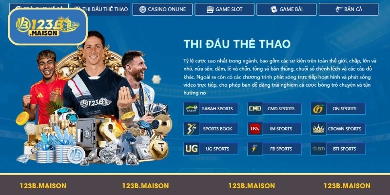 Khám phá sảnh game đổi thưởng hấp dẫn tại 123B